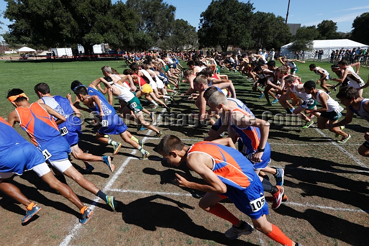 2015SIxcHSSeeded-008.JPG - 2015 Stanford Cross Country Invitational, September 26, Stanford Golf Course, Stanford, California.